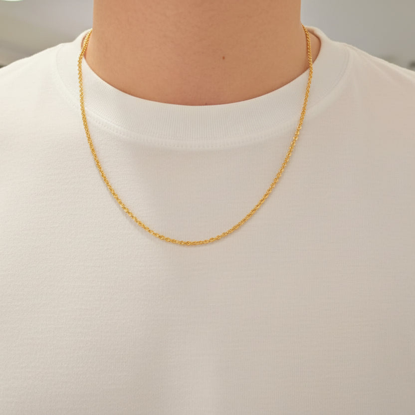 Sautoir en Or Jaune 18k - 8.54 G