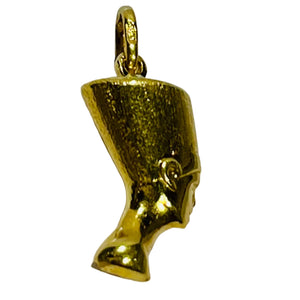 Pendentif Nefertiti en Or Jaune 18K - 1.48Grs