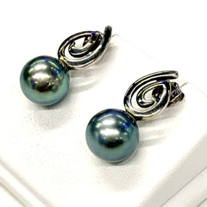 Boucles d'oreilles en Or Blanc 18k - 3.68g