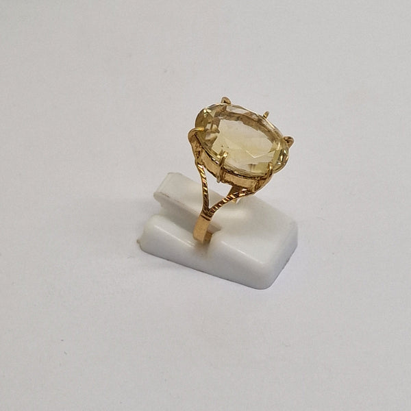 Bagues en Or Jaune 18K Taille-55