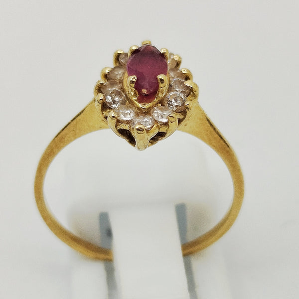 Bague en Or jaune - Taille 52