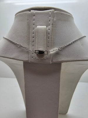 Collier pendentif en or blanc 18k - 2.87 G