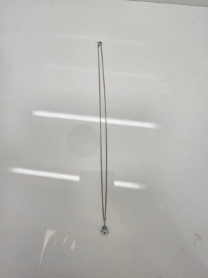 Collier maille Forçat en Or Blanc - 2.90 Grs - 47 Cm