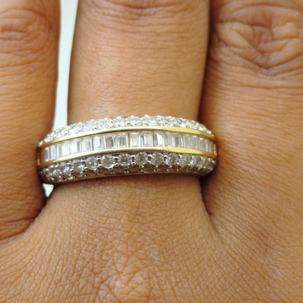 Bague en Or Jaune 18 K - 5.94 G