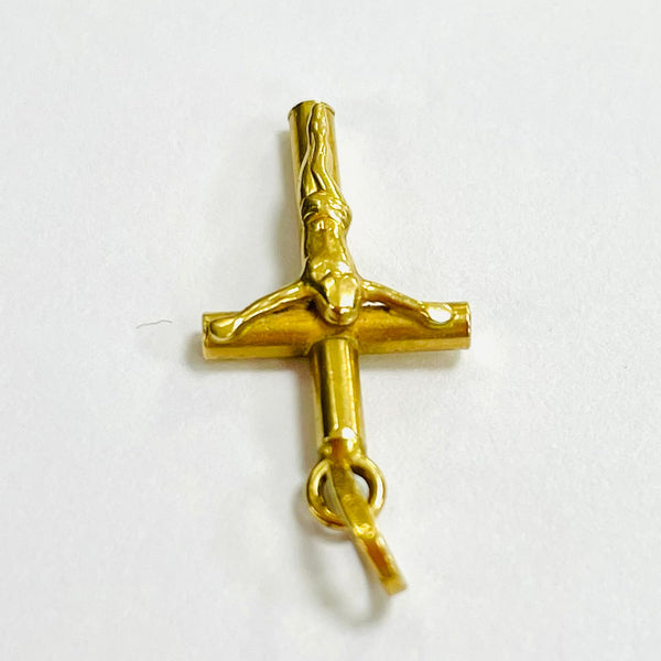 Pendentif Croix en Or Jaune 18K - 1.27G
