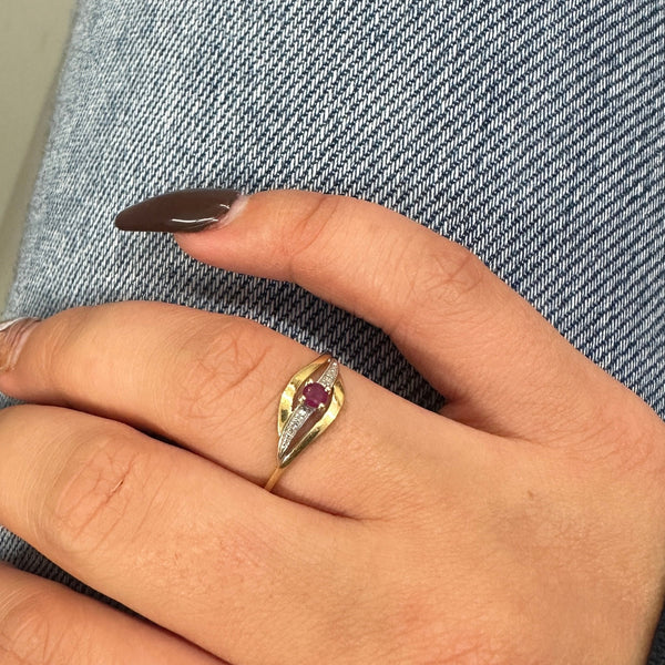 Bague en Or Jaune 18 Carats Taille-54