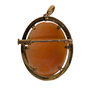 Pendentif Camé en Or Jaune 18k - 4.26 G