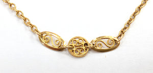 Collier Ras du Cou en Or Jaune 18K 5.43 Grs