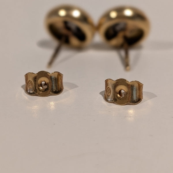 Boucles d'oreilles en or jaune 18K -  3.82 G