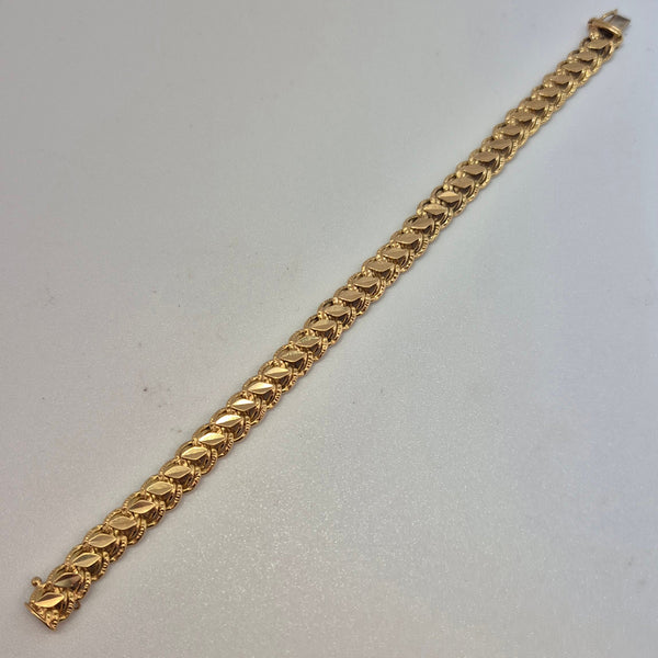Bracelet en Or Jaune Américain 18K - 12.60g