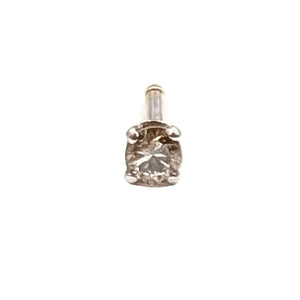 Boucles d'oreilles en or blanc 18 K - 1.71 G