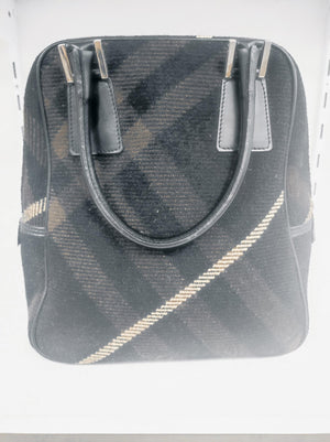 Sac à main Burberry Cabas Marron 2007 26x25x9.5cm