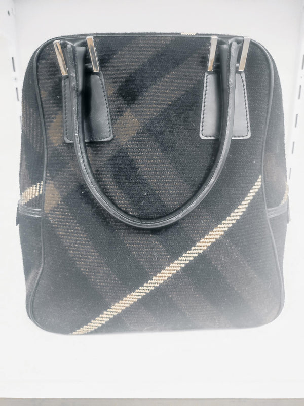 Sac à main Burberry Cabas Marron 2007 26x25x9.5cm