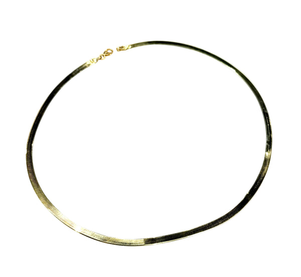 Collier Ras du Cou en Or Jaune 18k - 7.22 G