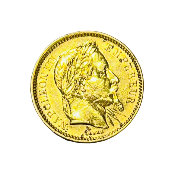 Pièce Louis d'or Napoléon 20 Franc