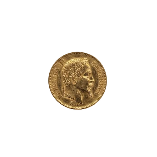 Napoléon III 20 Francs en Or jaune 22K- 6.43G