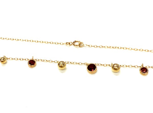 Collier Breloque Or Jaune 18k 3.33 Grs