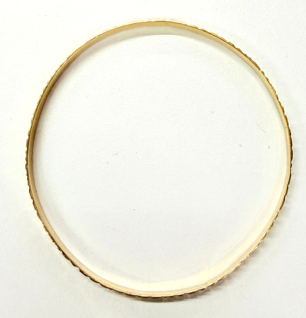 Bracelet Jonc en Or Jaune 18K - 10.76G