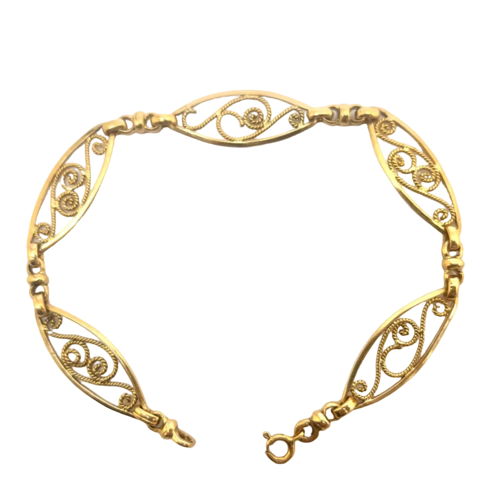 Bracelet en Or Jaune 18K - 13.08G -
