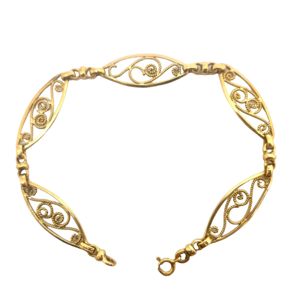 Bracelet en Or Jaune 18K - 13.08G -