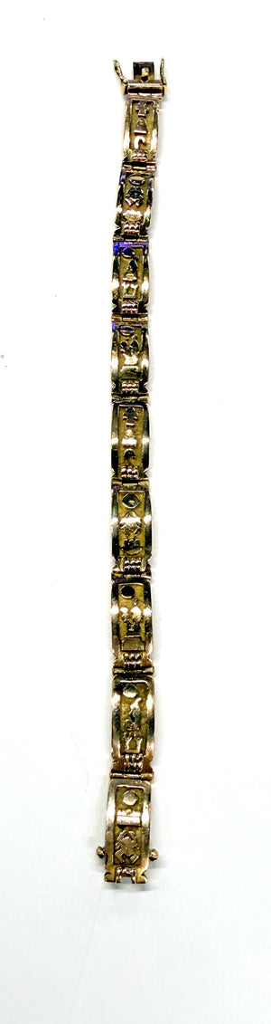 Bracelet en Or Jaune 18K - 39.11g