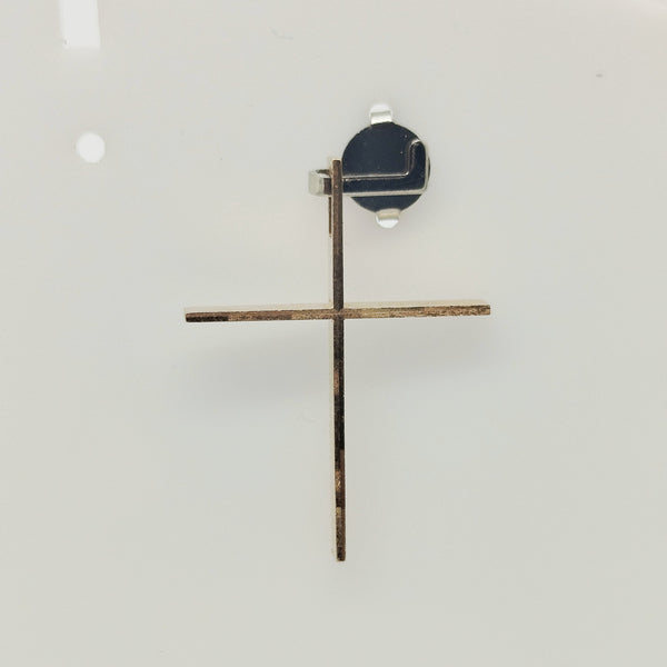 Pendentif Croix en Or Jaune 18K 0.90 Grs
