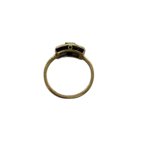 Bague en or jaune et diamants 18k -  2.43 G