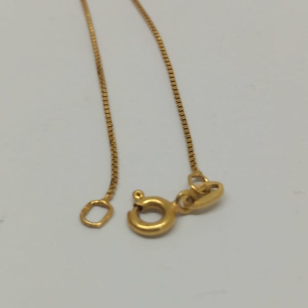 Collier Princesse en Or Jaune 18K - 2.48g