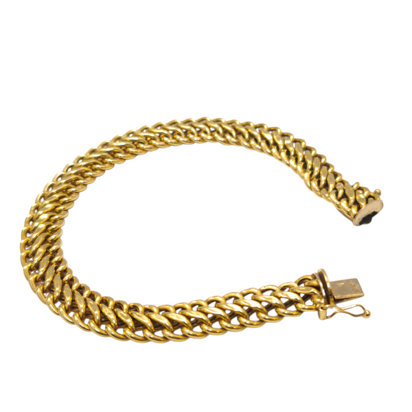 Bracelet en Or Jaune 18 K - 10.33 G