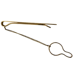 Pince à cravate en Or Rose 18K