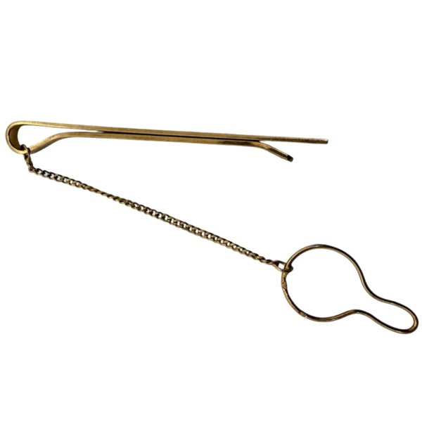 Pince à cravate en Or Rose 18K