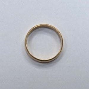 Alliance en or jaune 18K - taille 54 - 3G
