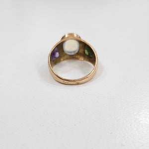Bague en Or Jaune - Taille 56 - 6.63 G