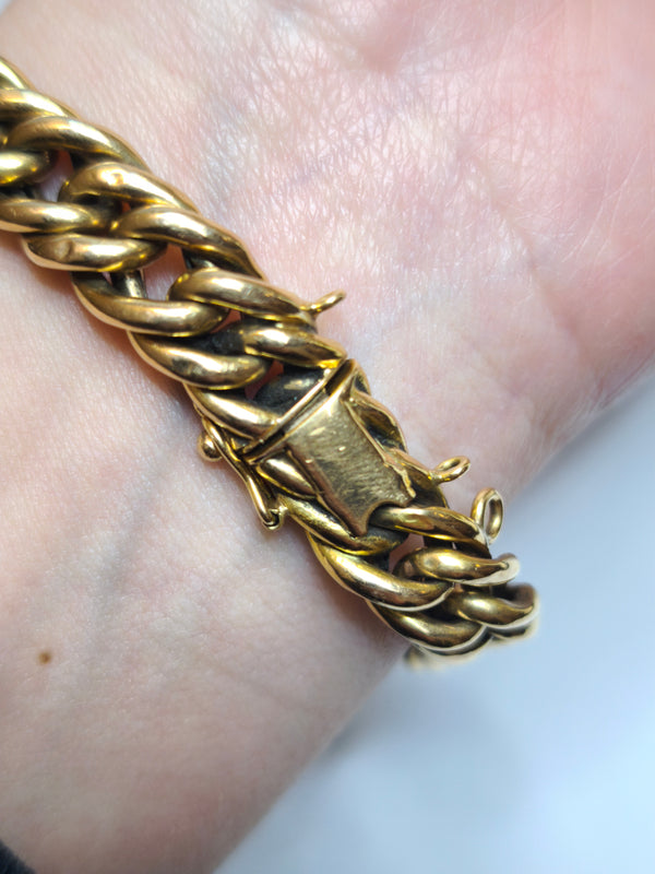 Bracelet en or jaune 18k - 15.06 G