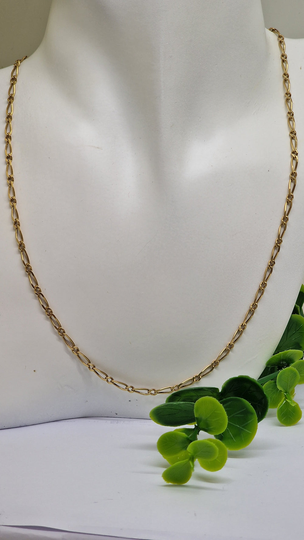 Collier Princesse Figaro en  Or Jaune 18 carats - 8.89 Grs