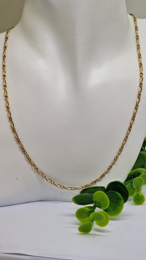 Collier Princesse Figaro en  Or Jaune 18 carats - 8.89 Grs