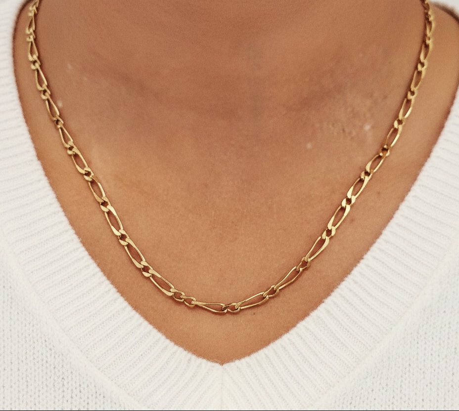 Collier Matinée en Or Jaune 18 Carats, Long