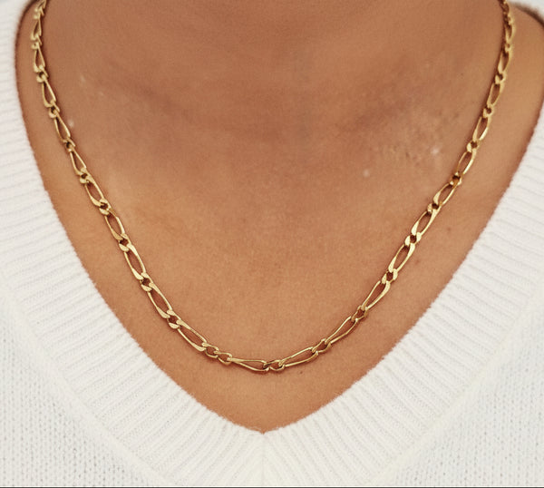Collier Matinée en Or Jaune 18 Carats, Long