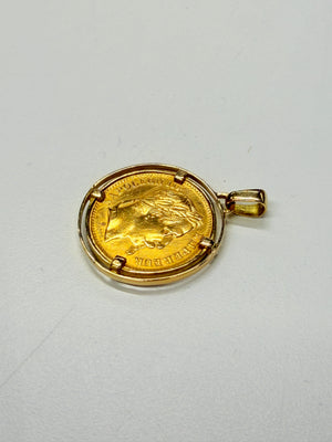 Pendentif en Or Jaune 18K - 8.87 Grs