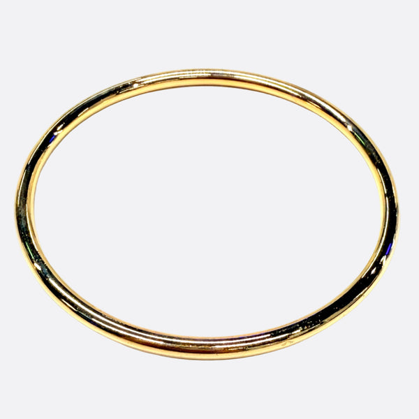 Bracelet Jonc Or Jaune 18k - Poids 30.44 Grs