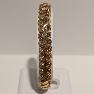 Bracelet Gourmette en Or Jaune 18 K - 18.12 G