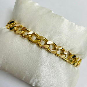 Bracelet gourmette en Or jaune 18K - 45.52G