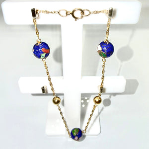 Bracelet Gourmette en Or Jaune 18K - 3.28g