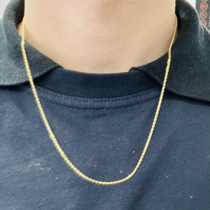 Collier Matinée en Or Jaune 14 Carats Poids - 2.98 Grs