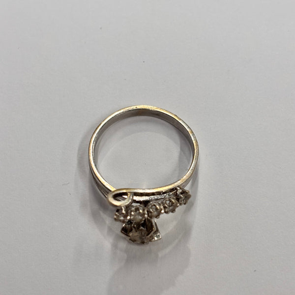 Bague en Or Blanc 18K Taille-51