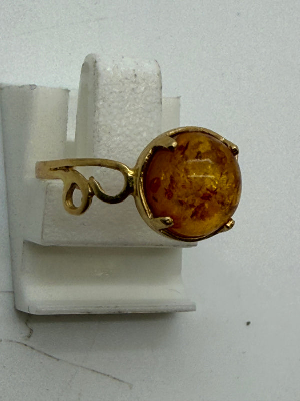 Bague en Or Jaune 18K - Taille 48 - 1.14 Grs