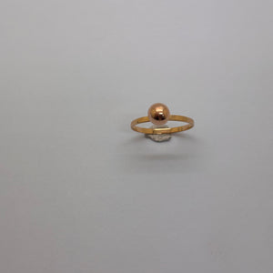 Bague Ancienne Or Jaune 18 Carats Grs Taille-54