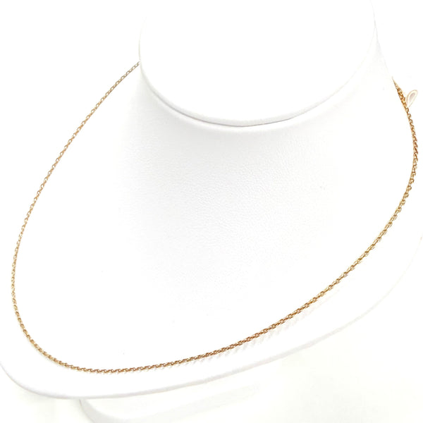 Collier longue chaîne en Or 18K - 3.02g