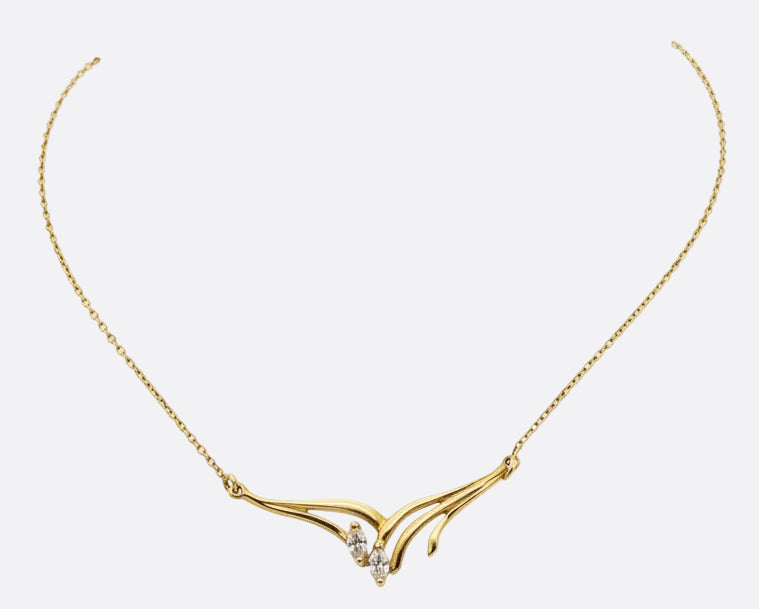 Collier Princesse en Or Jaune 18 k - 2.56 G