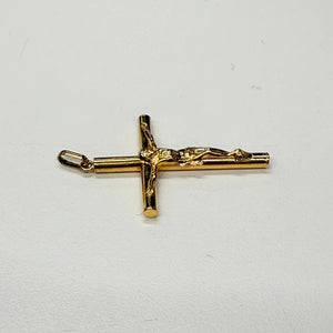 Pendentif Croix Or Jaune 18k -Poids - 1.31 Grs